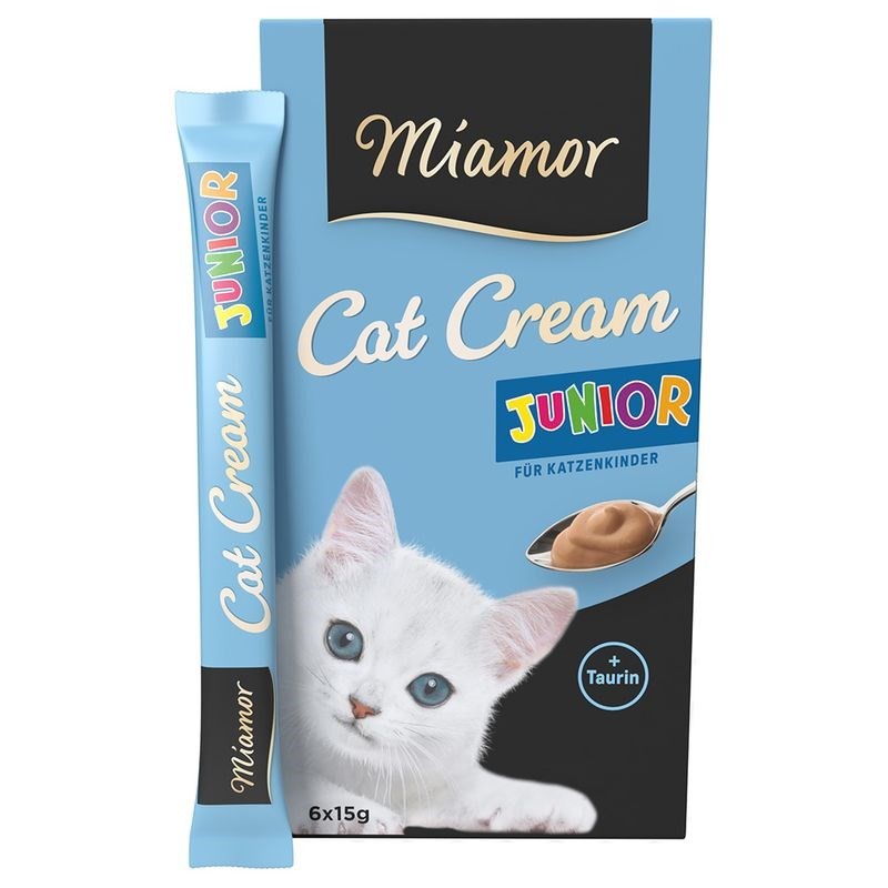 MIAMOR Cat Cream Junior - kattorõõm - 6 x 15g