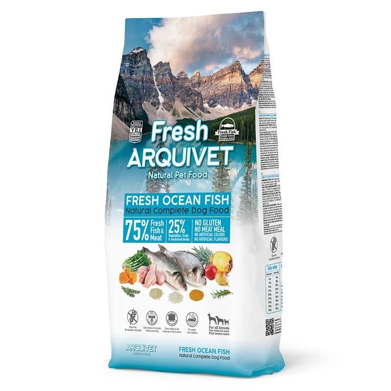 ARQUIVET Fresh Ocean Fish - kuivkoeratoit - 10 kg