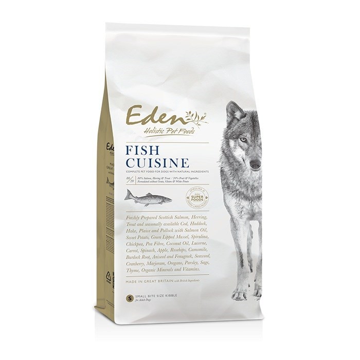 EDEN Cuisine 80/20 Kala Väikesed tõud - kuiva koeratoit - 6kg