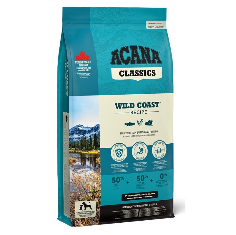 ACANA Classics Wild Coast dry dog food - 14.5kg