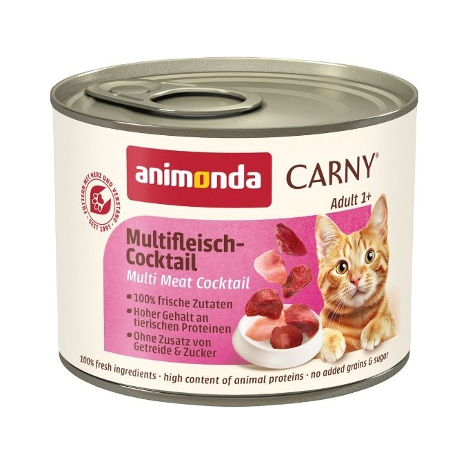 ANIMONDA Carny Täiskasvanuline Mitmeliha kokkutulek - väga kassatoit - 200g