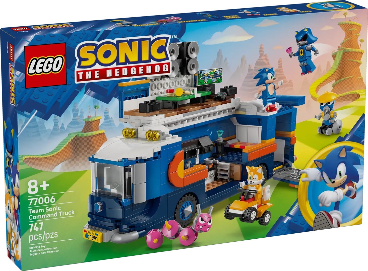 LEGO SONIC THE HEDGEHOG 77006 Team Sonic komandos sunkvežimis