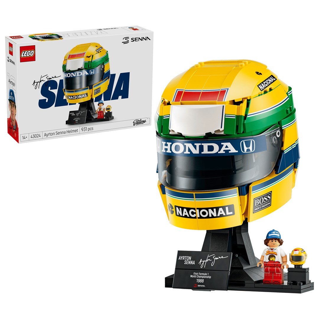 LEGO Editions Ayrton Senna šalmo 43024