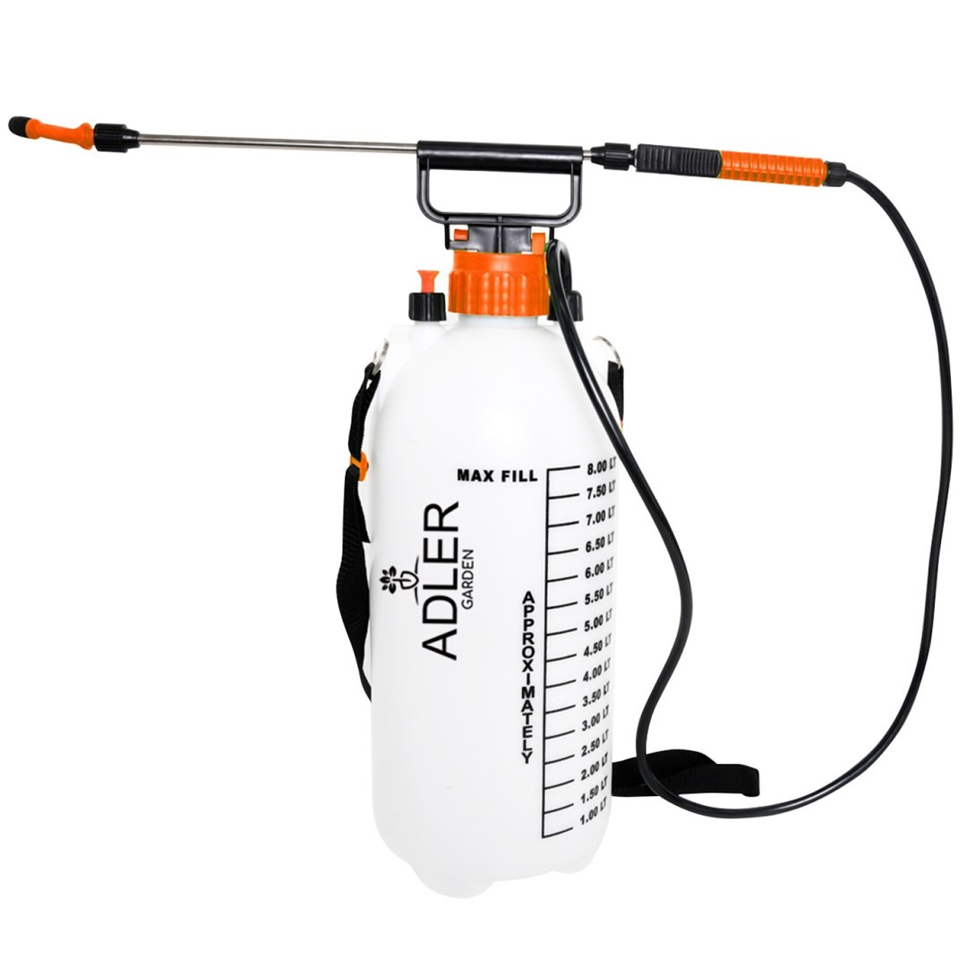 Käsipump ADLER AD 6809 8L valge, oranž