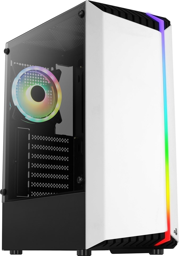 Aerocool Bionic Midi Tower valge