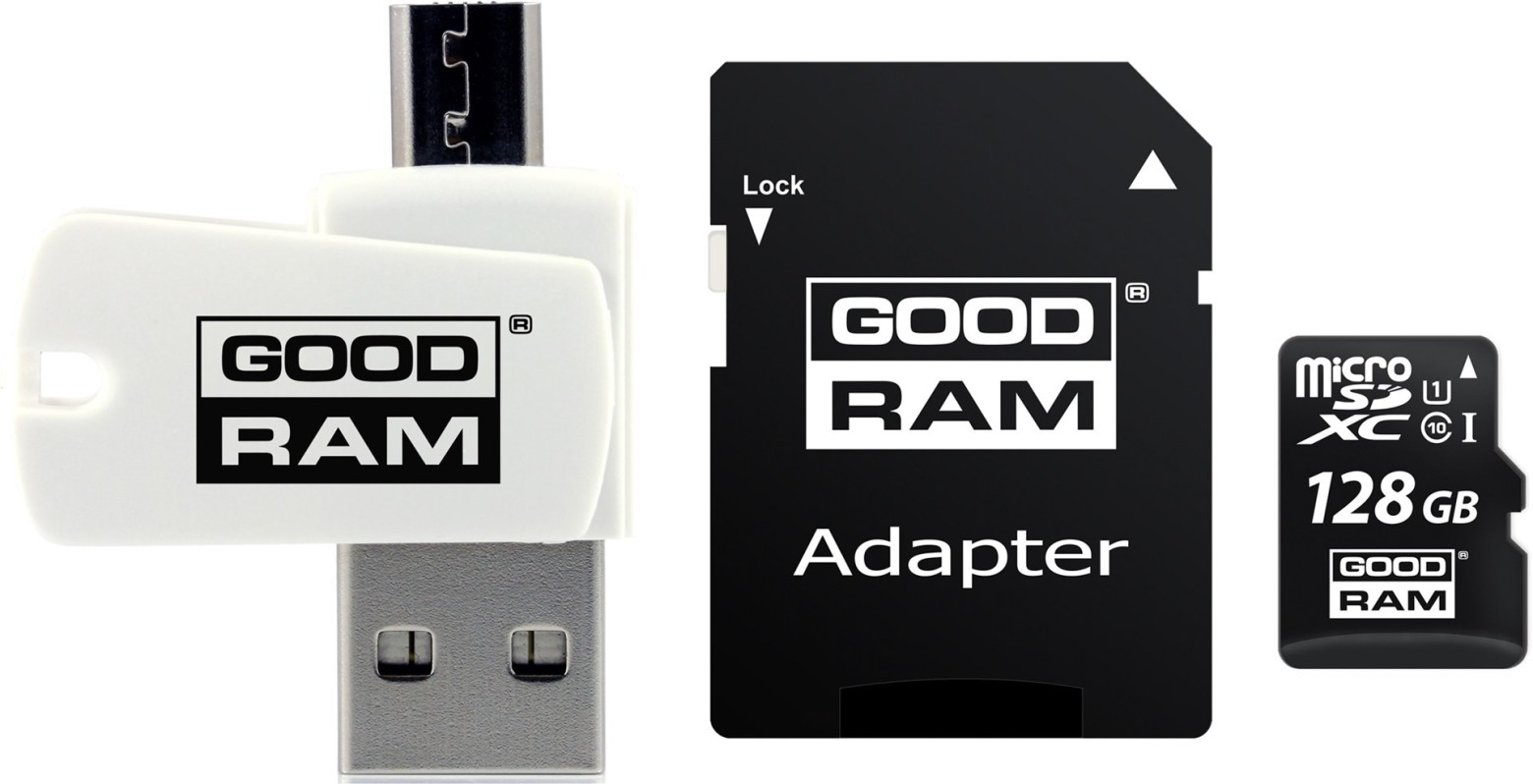 Goodram M1A4-1280R12 meemikaard 128 MicroSDHC Class 10 UHS-I