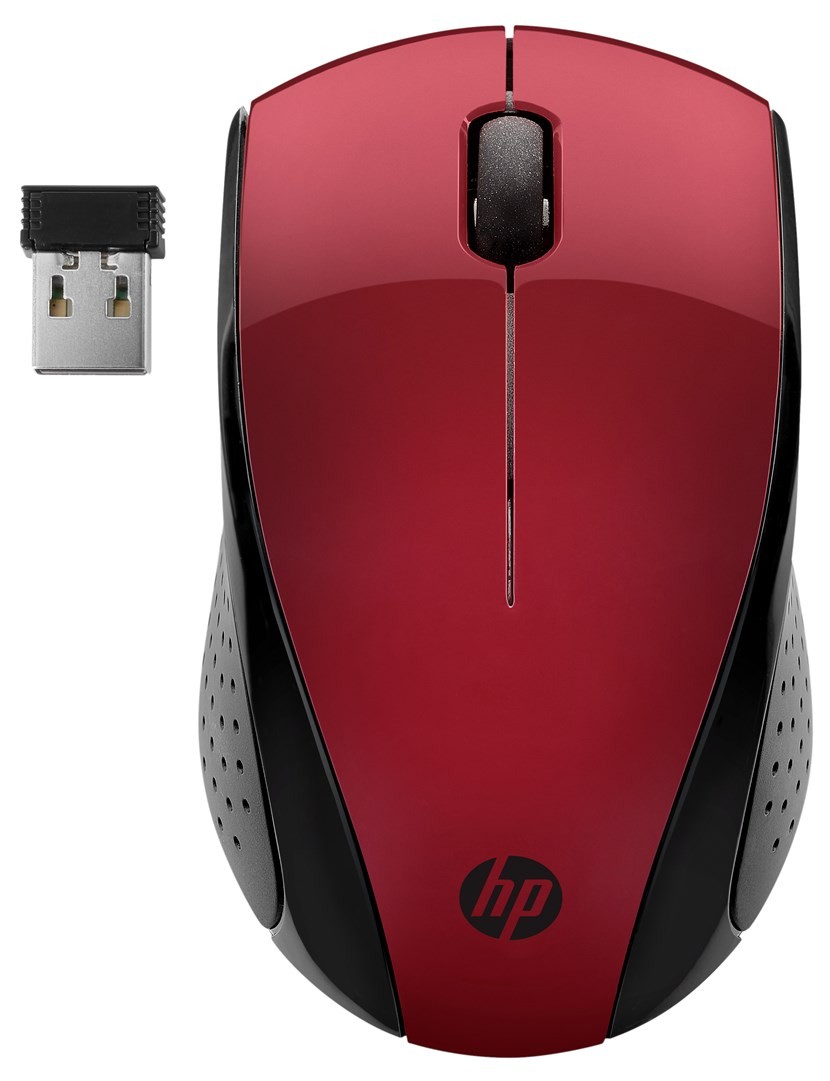 HP belaidė pelė 220 (Sunset Red)