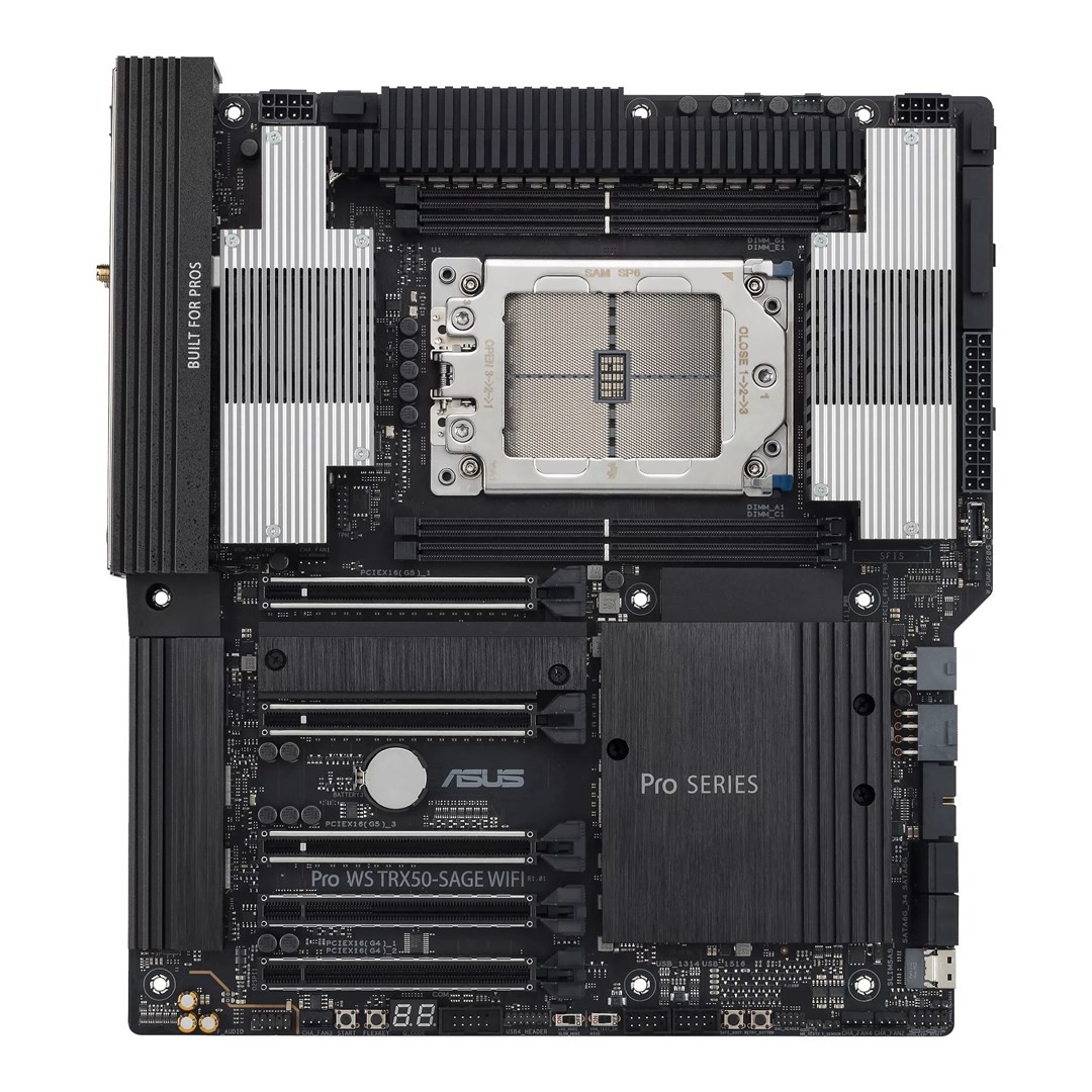 ASUS Pro WS TRX50-SAGE WIFI AMD TRX50 Socket sTR5 SSI CEB workstation motherboard
