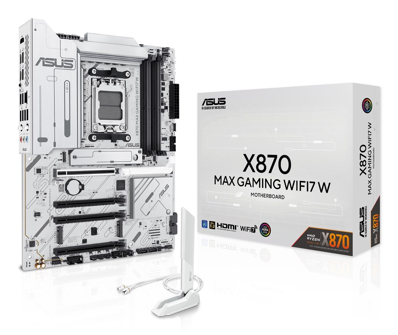 ASUS X870 MAX GAMING WIFI7 W AMD X870 Socket AM5 ATX eemuaterjaam