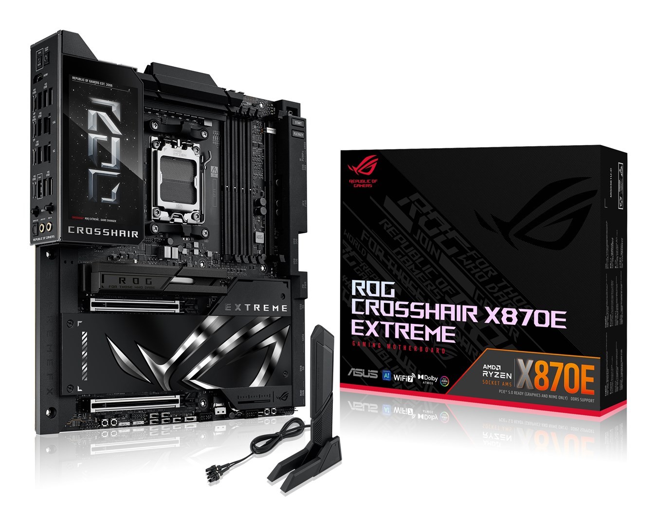 ASUS ROG CROSSHAIR X870E EXTREME AMD X870E Socket AM5 Extended ATX emmutüüp