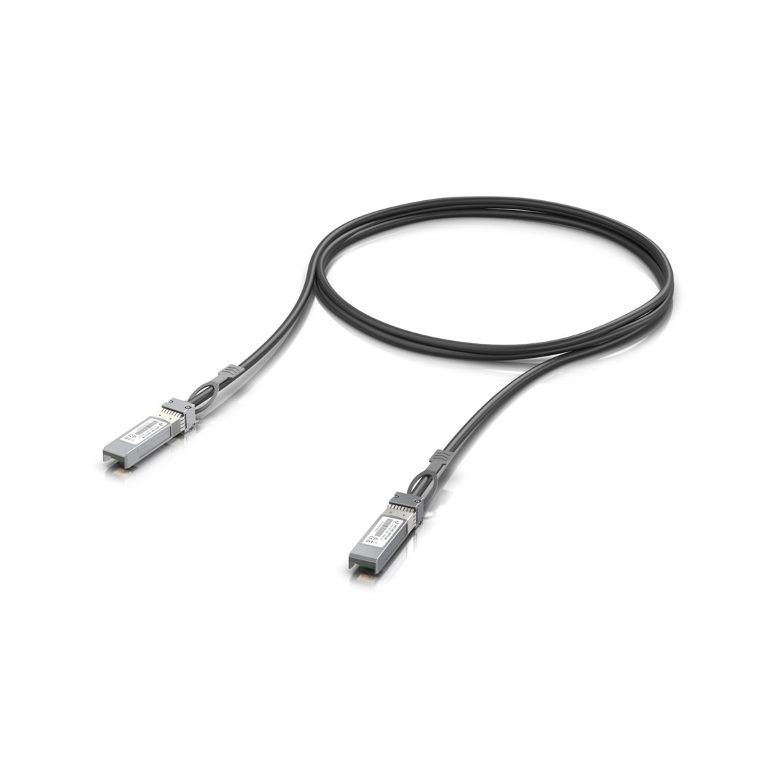 Ubiquiti UACC-DAC-SFP10-1M InfiniBand/kiudoptiline kaabel SFP+ Black