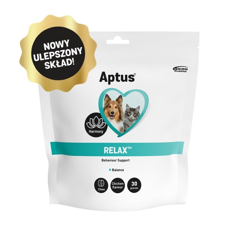 APTUS Relax Stress - koerte ja kasside toidulisandid – 30