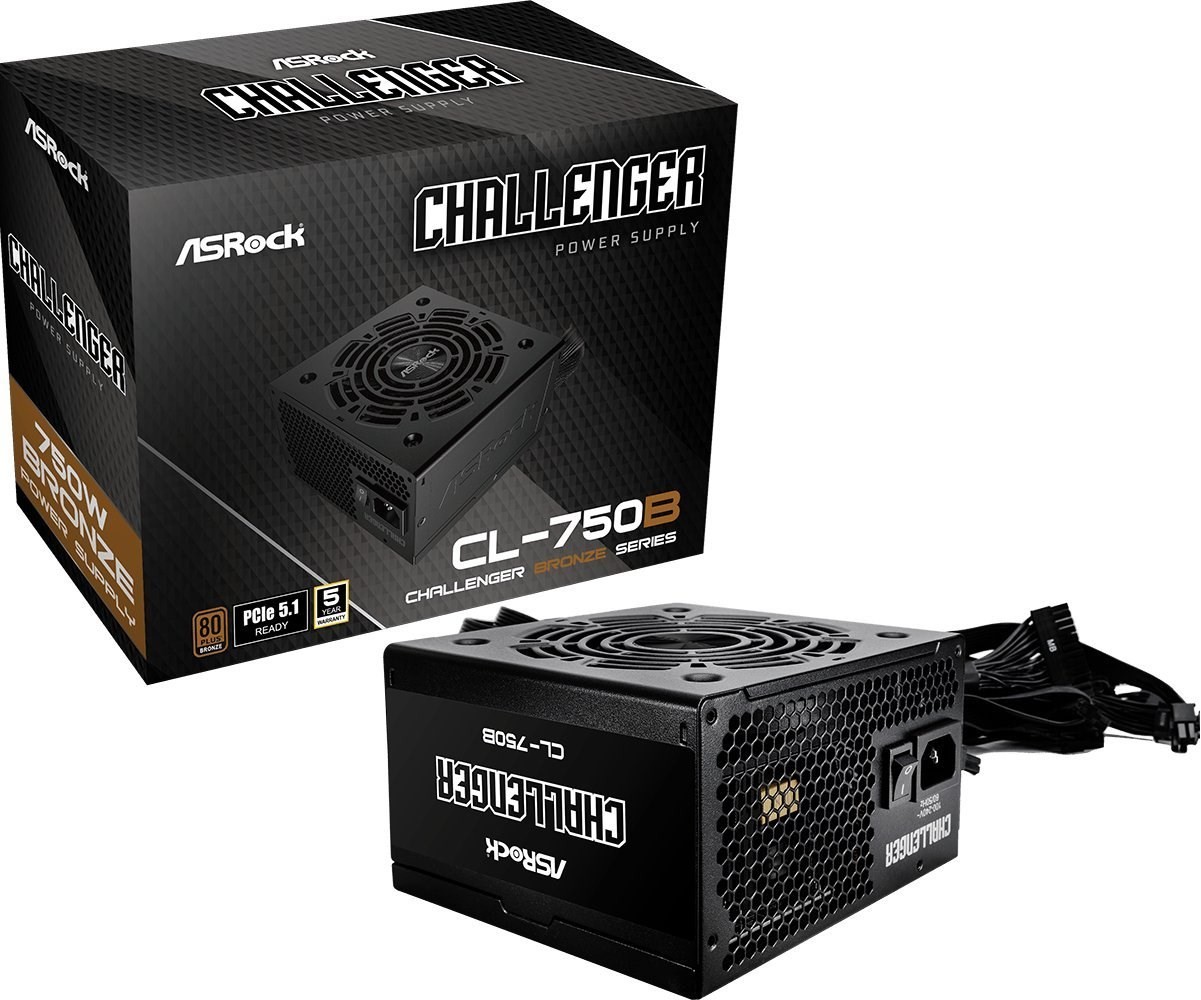 Toiteseade ASRock Challenger Bronze 750W (CL-750B)