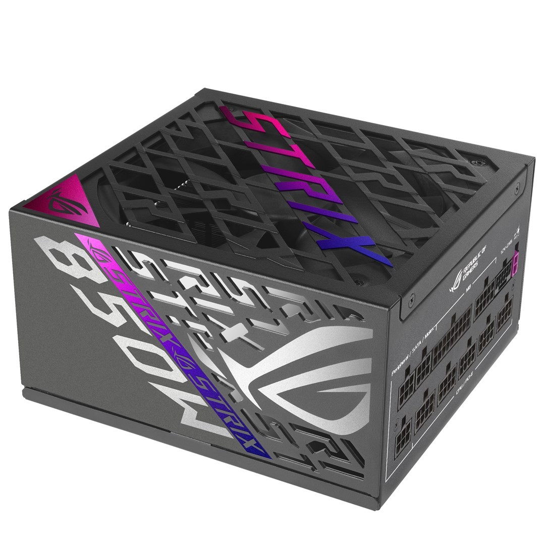 ASUS ROG STRIX 850W 20+4 pin ATX toiteallikas must