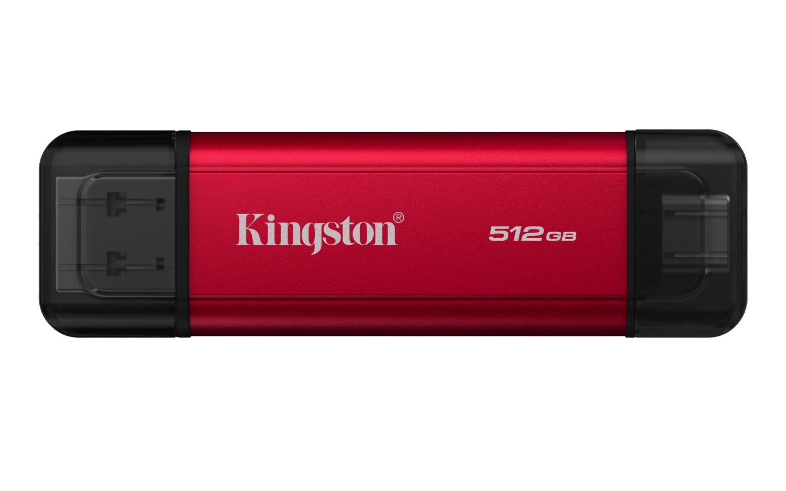 Išorinis SSD KINGSTON 512GB 3D NAND rašymo greitis 950 MBytes/sek skaitymo greitis 1050 MBytes/sek