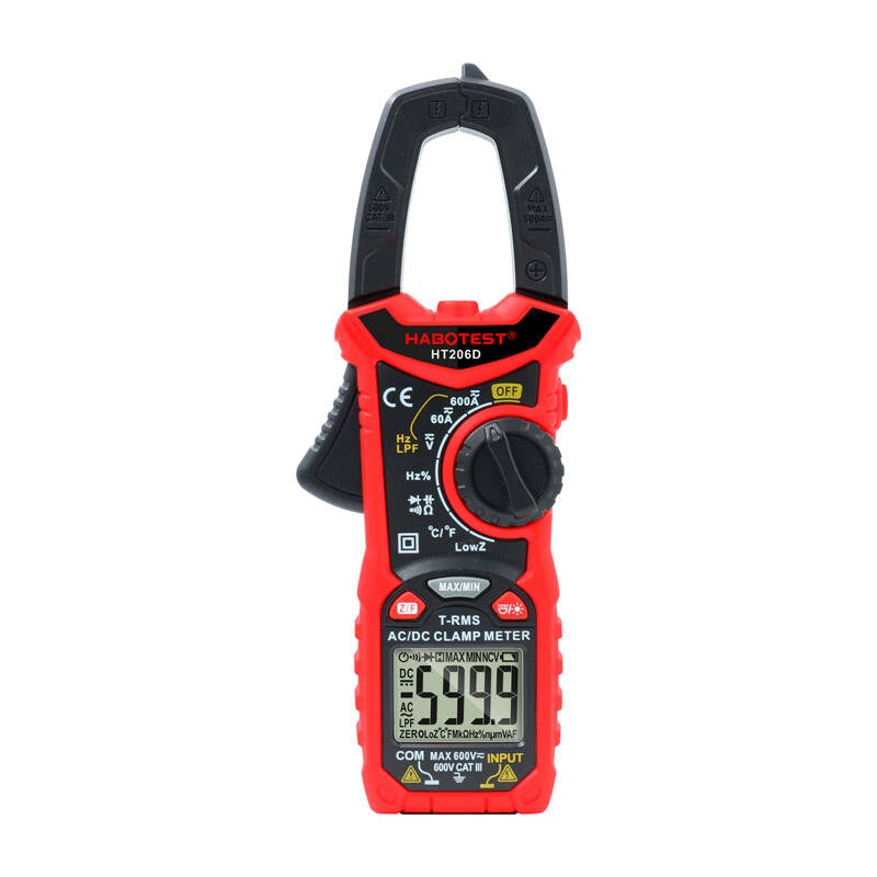 Digitaalne Clampmeeter Habotest HT206D True RMS, NCV, LPF