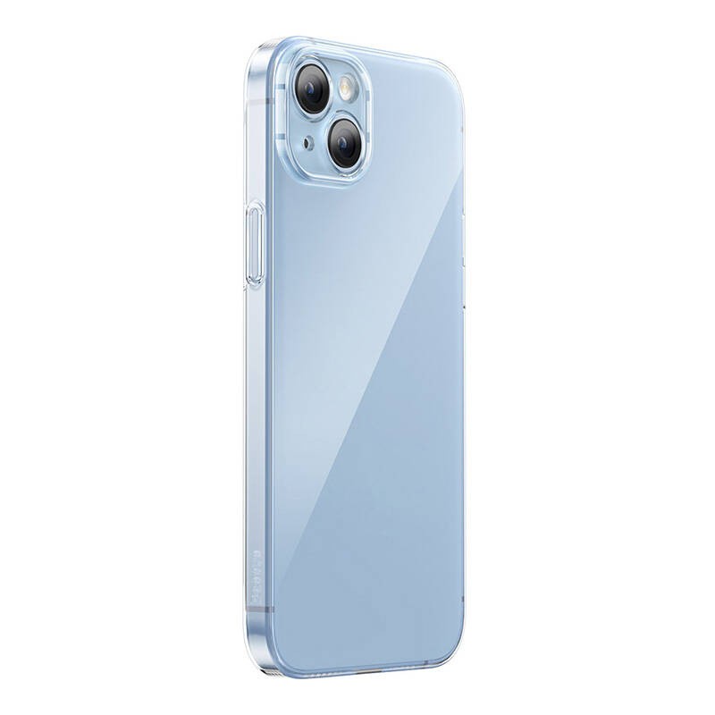 Baseus Crystal seeria kaas iPhone 14 Plus + klaasikaitse