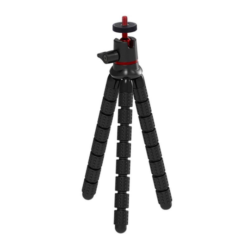 Kolmikjalga PULUZ painduv kaugjuhtimispuldiga mobiiltelefonidele (Apple) ja spordikaameratele (DJI Action, GoPro, Insta360)