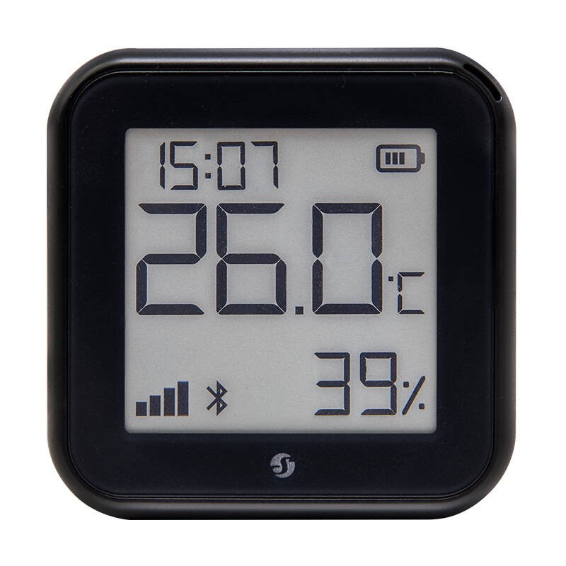 Shelly H&T Gen3 temperatuuri ja niiskuse andur, WiFi (must)